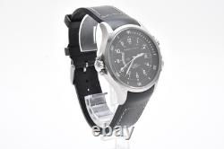 EXC+5 HAMILTON H776152 Khaki Navy GMT Automatic Men's Watch from JAPAN