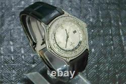 Ebel Voyager Vintage Automatic World Timer GMT 38mm Ref. 9124341
