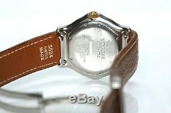 Ebel Voyager Worldtime GMT Automatic Mens Watch, Brown Strap, 1124913