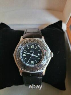 Ebel Voyager w Box+Manual Outstanding Condition Automatic Worldtimer MSRP=$3K+