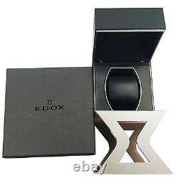 Edox CO-1 GMT Automatic black/rose gold/black/yellow ED93005-37R-NOJ