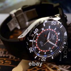 Edox Class 1 Gmt Ed93005-3-nbur Men's Watch