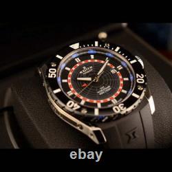 Edox Class 1 Gmt Ed93005-3-nbur Men's Watch
