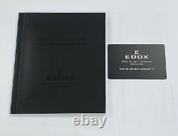 Edox Co-1 GMT Automatic black/steel/black/red ED93005-3-NBUR