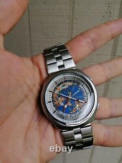 Edox Geoscope World Timer GMT Automatic- Swiss Made all original watch