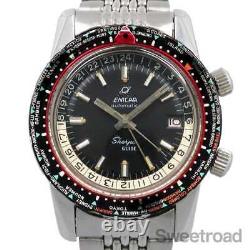 Enika Sherpa Guide Ref. 148.35.04 GMT World Time 1960's watch men TO166621