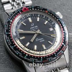 Enika Sherpa Guide Ref. 148.35.04 GMT World Time 1960's watch men TO166621