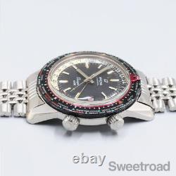 Enika Sherpa Guide Ref. 148.35.04 GMT World Time 1960's watch men TO166621