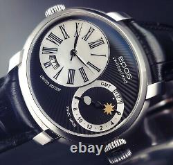 Epos Oeuvre d'art 3400 Limited Edition (999pcs) Dual Time GMT Automatic Watch