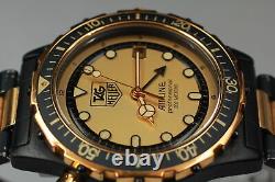 Exc+5 TAG HEUER AIRLINE GMT 200m QZ 896.513 Combi Date Men's Watch JAPAN W963
