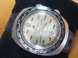 Extrem Rare Atlantic Travelmate Altissimo 24 Hr Dial Worldtime Gmt Alarm 4266