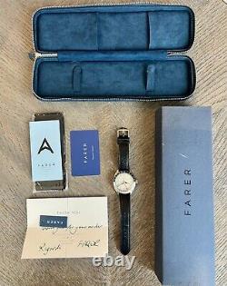 FARER MAZE GMT Automatic Men's Watch 40.5mm Swiss Selitta SW330-1 Full Kit