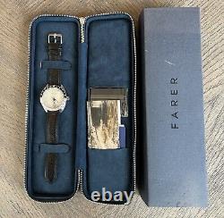 FARER MAZE GMT Automatic Men's Watch 40.5mm Swiss Selitta SW330-1 Full Kit