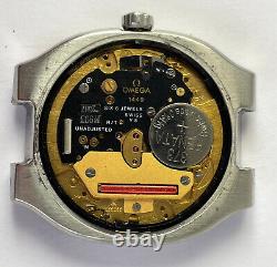 FAULTY OMEGA GMT Seamaster Polaris Watch 396.1122 cal. 1449 mens world time