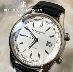 FREDERIQUE CONSTANT Index World Timer GMT 255S6B6 Case 42mm Mens Watch