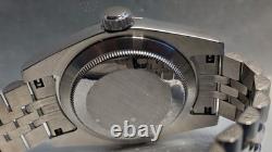 Facet GMT master mens watch with beveled bezel