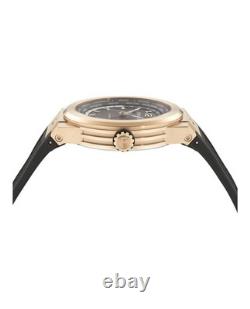 Ferragamo F-80 GMT Worldtime Men's Watch, Swiss Made Luxury Designer Watch for