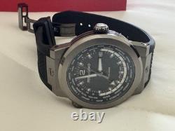 Ferragamo F-80 GMT Worldtime Silicone Watch 43mm