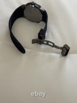 Ferragamo F-80 GMT Worldtime Silicone Watch 43mm