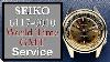 For A O Seiko 6117 6010 World Time Gmt Service And Restoration