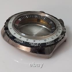 For Parts 1960's Sandoz Super Compressor Gmt World Time Case Model Ref 225204