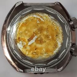 For Parts 1960's Sandoz Super Compressor Gmt World Time Case Model Ref 225204