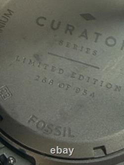 Fossil Curator Series GMT Titanium Diver 20 ATM Limited Edition 268/954
