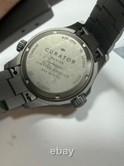 Fossil Curator Series GMT Titanium Diver 20 ATM Limited Edition 268/954