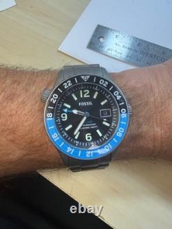 Fossil Curator Series GMT Titanium Diver 20 ATM Limited Edition 268/954