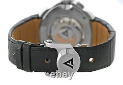 Franc Vila Universal Timezone GMT FVa5 Date Stainless Steel 49MM Men's Watch