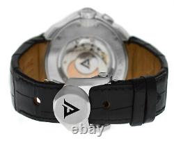 Franc Vila Universal Timezone GMT FVa5 Date Stainless Steel 49MM Men's Watch