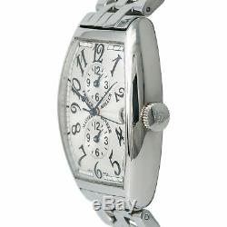 Franck Muller Master Banker 5850 Men's Automatic Watch Stainless Steel 32MM