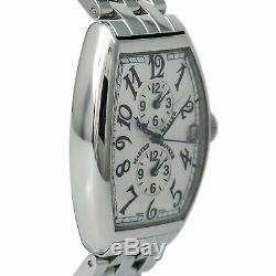 Franck Muller Master Banker 5850 Men's Automatic Watch Stainless Steel 32MM