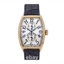 Franck Muller Master Banker Automatic Rose Gold Mens Watch Date GMT 5850 MB