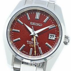 Free Shipping Pre-owned Grand Seiko Hi-Beat 36000 GMT Limited Edition SBGJ021