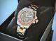 Full Automatic Diver GMT NH34 Mod Watch Root Beer Meteorite Sapphire Excellent