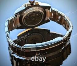 Full Automatic Diver GMT NH34 Mod Watch Root Beer Meteorite Sapphire Excellent