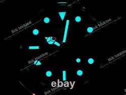 Full Automatic Diver GMT NH34 Mod Watch Root Beer Meteorite Sapphire Excellent