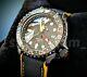 Full Automatic Lume GMT Black Yellow Diver 41mm Mod NH34A SAPPHIRE Excellent