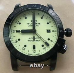 GLYCINE AIRMAN GMT GL0069 Automatic Watch 42mm. HARD TO FIND! FLAWLESS