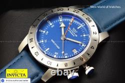 GLYCINE Airman Vintage GMT Quartz Blue Dial Men's Watch GL1049