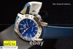 GLYCINE Airman Vintage GMT Quartz Blue Dial Men's Watch GL1049