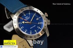 GLYCINE Airman Vintage GMT Quartz Blue Dial Men's Watch GL1049