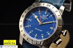 GLYCINE Airman Vintage GMT Quartz Blue Dial Men's Watch GL1049