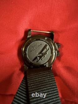 GLYCINE GL1028 Watch GMT Military Airman Black