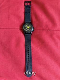 GLYCINE GL1028 Watch GMT Military Airman Black