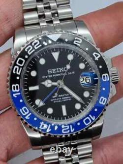 GMTEIKO Batman Bezel NH34 GMT Aut Sapphire Jubilee