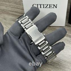 GMT? Citizen Eco-Drive Silver Stainless Steel Men's Watch 44MM BJ7140-53E $550