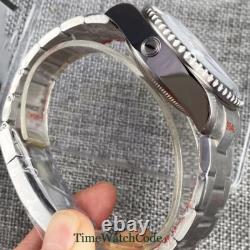 GMT Men Watch Helium Device NH34 Automatic Movt Sapphire 10BAR Waterproof 43mm