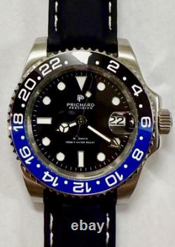 GMT Watch NH34 Automatic By Prichard Precision